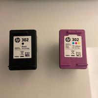 3 cartucce vuote HP 302