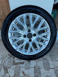 gomme +cerchi 500 fiat