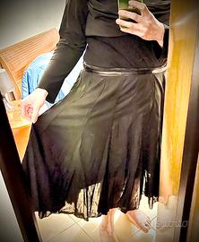 Gonna estiva tg60/62 OVS taglie grandi nera