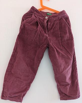 pantaloni bambina Benetton 