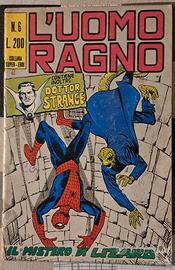 Fumetto giornalino comics rivista "L'uomo ragno"