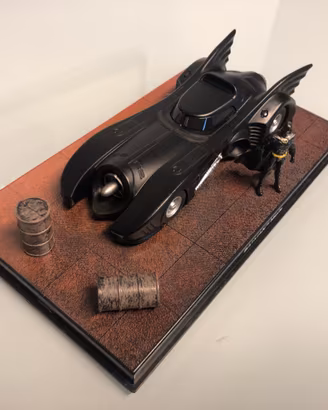 auto BATMAN BATMOBILE serie movie '89 1/43