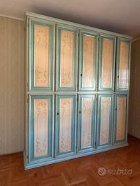 Armadio Classico Decorato a Mano / Stile Veneziano