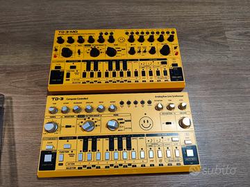 Behringer Td3 e Td3 mo con Decksaver 