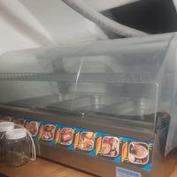 vetrina calda professionale 