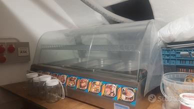 vetrina calda professionale 