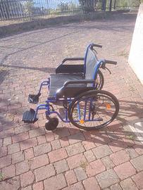 Carrozzina Bariatrica Wimed Excel Plus HD blu