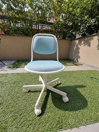Sedia da scrivania per bambini IKEA ÖRFJÄLL bianco