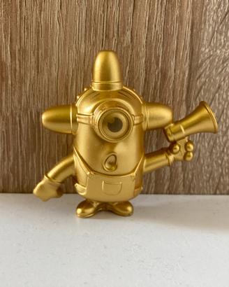 Minions McDonald's Happy Meal Oro Raro Gold #1