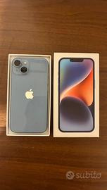 iphone 14 azzurro