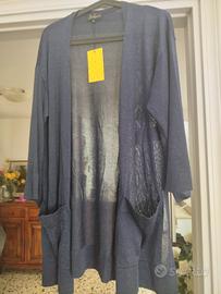 Luisa Spagnoli Cardigan lungo in viscosa