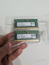 Ram 2x8 ddr5 5600mhz sodimm