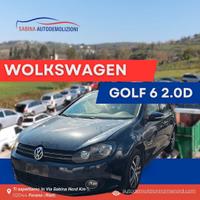Wolkswagen golf 6 2.0 tdi vettura rottamata per pe