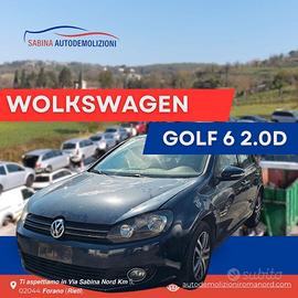 Wolkswagen golf 6 2.0 tdi vettura rottamata per pe