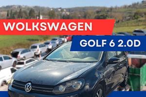 Wolkswagen golf 6 2.0 tdi vettura rottamata per pe