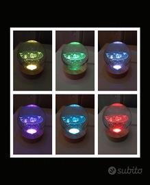 Lampada led sistema solare