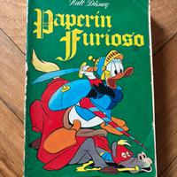 Fumetto Classico disney Paperin furioso 1970