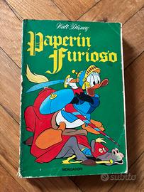 Fumetto Classico disney Paperin furioso 1970