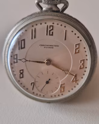 Orologio Vintage da tasca Chronometre Suisse 
