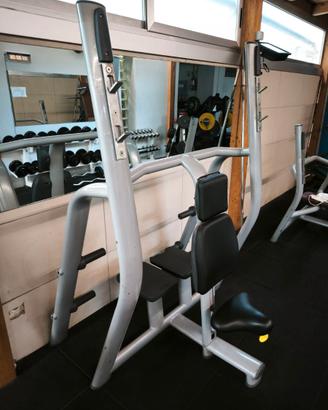 Panca verticale spalle technogym