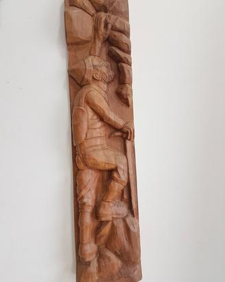 scultura in legno
