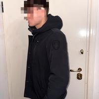 Giacca parka blauer nero taglia L originale uomo