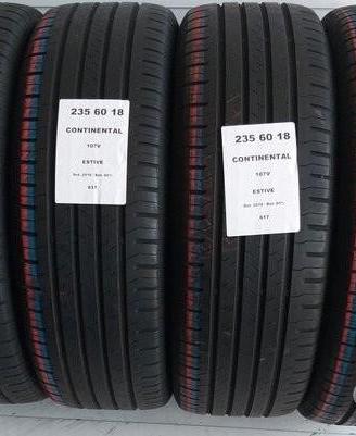 4 gomme 235 60 18 continental a617
