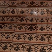 pavimento in graniglia completo di decori