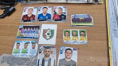 3412-Lotto N2 Figurine Calciatori Panini 2016-2017