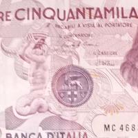Banconote lire 50000