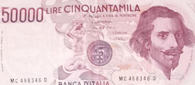 Banconote lire 50000