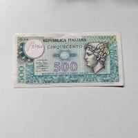 500 Lire di carta