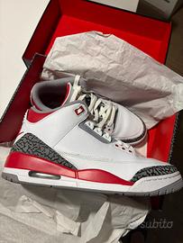 Air Jordan 3 Retro white red black