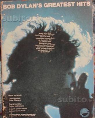 Bob dylan's greatest hits 1967-spartito musicale