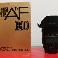 Nikon 18-35 mm f/3,5-4,5 con scatola