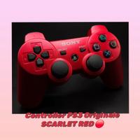 Controller Dualshock3 Ps3 Scarlet Red 🔴