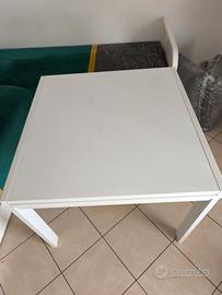 Tavolo Bianco Allungabile 