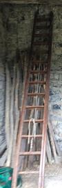 Antica Scala Legno 8 mi altezza