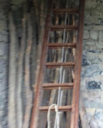 Antica Scala Legno 8 mi altezza