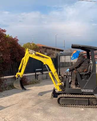 E139 Mini escavatore 17 q Yanmar B17