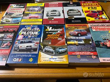 Collezione videocassette auto moto calcio