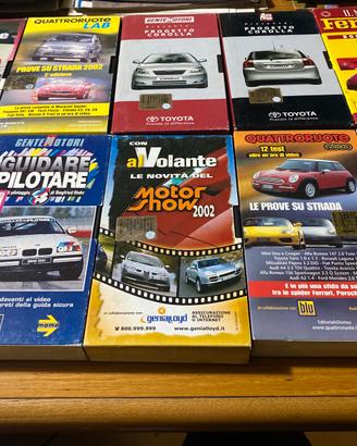 Collezione videocassette auto moto calcio