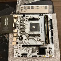 Scheda Madre B450m, 8GB RAM, 120GB SSD