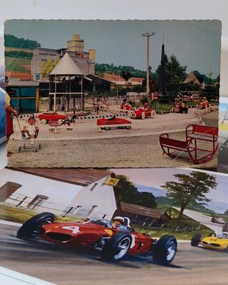 Cartolina Baby Kart di Montiglio d'Asti.