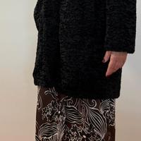 cappotto eco pelliccia 