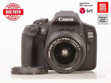 Canon EOS 2000D + EF-S 18-55 F3.5-5.6 IS II