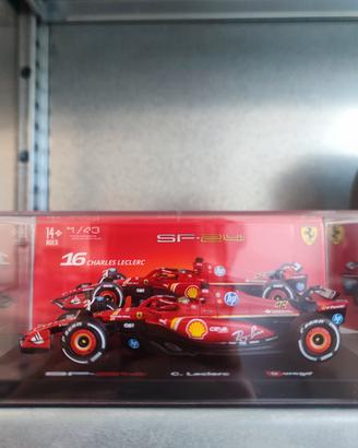 1:43 Ferrari SF-24 - Leclerc - MONZA Winner 2024