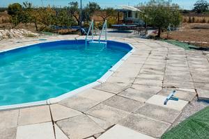 Casa mobile con piscina