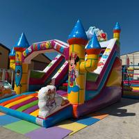 Scivolo Castello Gonfiabile x Bambini x Luna Park