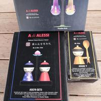 Alessi sale e pepe e portauovo (NUOVI)
